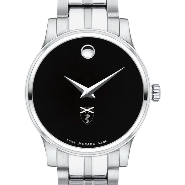 Yale Medicine Women&#39;s Movado Stainless Steel Watch with Black Dial Shot #1