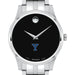 Yale Men's Movado Collection Stainless Steel Watch with Black Dial