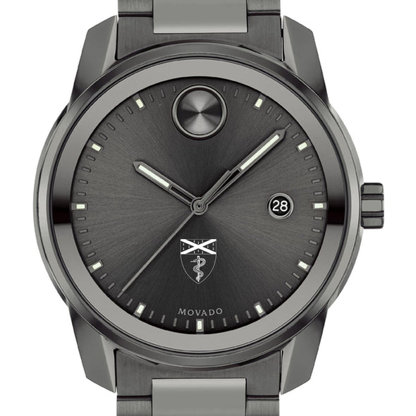 Yale School of Medicine Men&#39;s Movado BOLD Gunmetal Grey with Date Window Shot #1