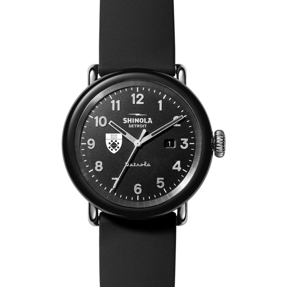 Yale SOM Shinola Watch, The Detrola 43 mm Black Dial at M.LaHart &amp; Co. Shot #2