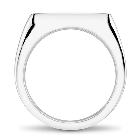 Villanova University Sterling Silver Square Cushion Ring - shot #12